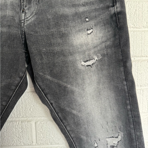 G-Raw Revend Skinny Gray Jeans with Authentic Distressing Size 30 - Picture 8 of 16